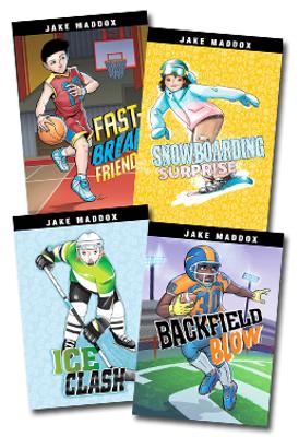 Jake Maddox Set of 4 book
