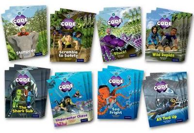 Project X Code: Jungle Trail & Shark Dive Class Pack of 24 book