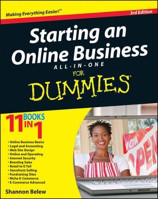 Starting an Online Business All-in-One For Dummies by Shannon Belew