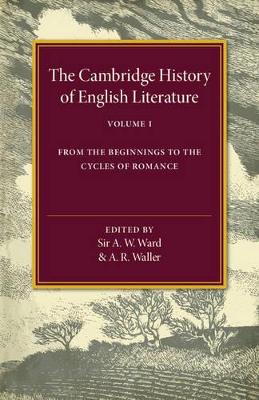 Cambridge History of English Literature book