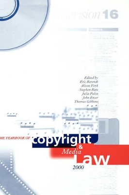 Yearbook of Copyright and Media Law: Volume V, 2000 book