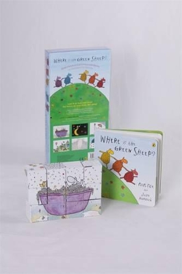 Where Is The Green Sheep? Hardback Book And Plush Toy BoxedSet by Mem Fox