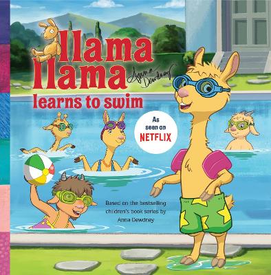 Llama Llama Learns to Swim book
