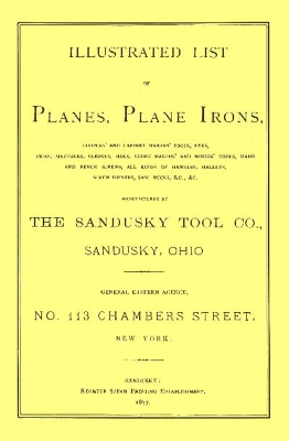 Sandusky Tool Co. 1877 Catalog book