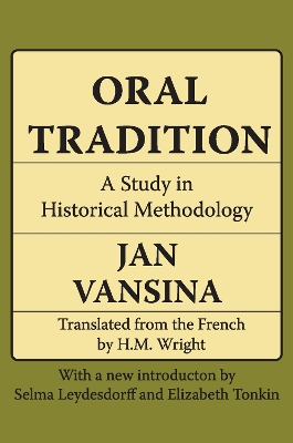 Oral Tradition book