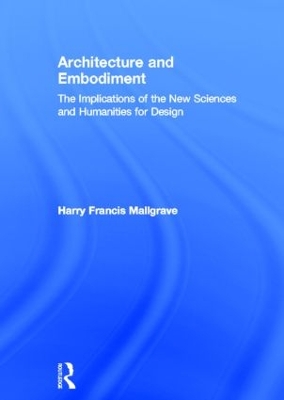 Architecture and Embodiment book