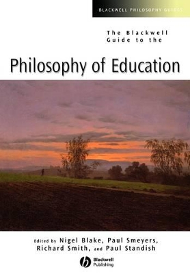 Blackwell Guide to the Philosophy of Education book