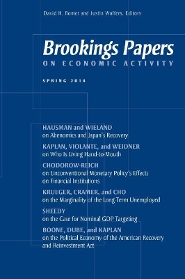 Brookings Papers on Economic Activity book