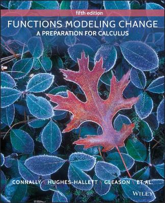 Functions Modeling Change by Eric Connally