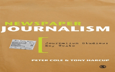 Newspaper Journalism by Peter Cole