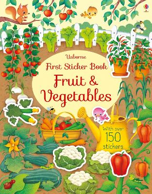 First Sticker Book Fruit and Vegetables book