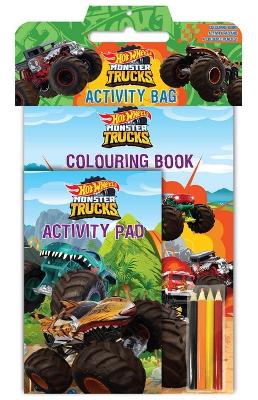 Hot Wheels Monster Trucks: Activity Bag (Mattel) book