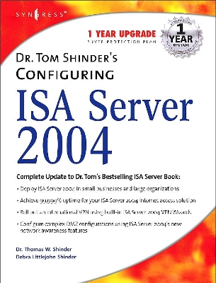 Dr. Tom Shinder's Configuring ISA Server 2004 book