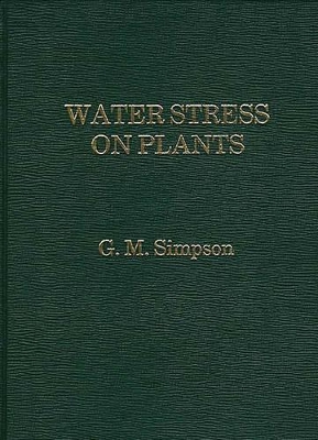 Water Stress on Plants. book