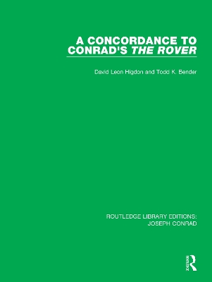 A Concordance to Conrad's The Rover by David Leon Higdon