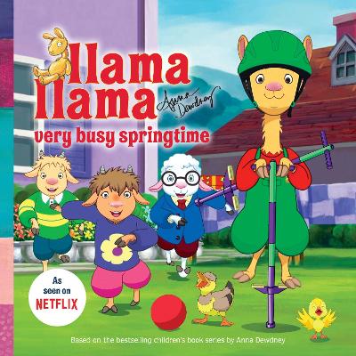 Llama Llama Very Busy Springtime book