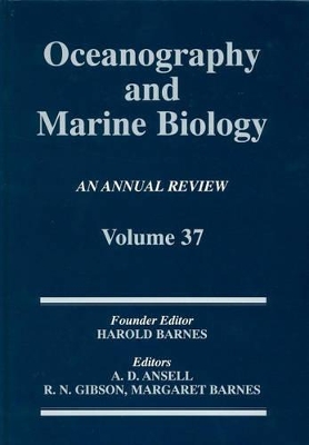 Oceanography and Marine Biology by Margaret Barnes