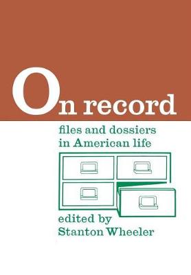 On Record by Stanton Wheeler