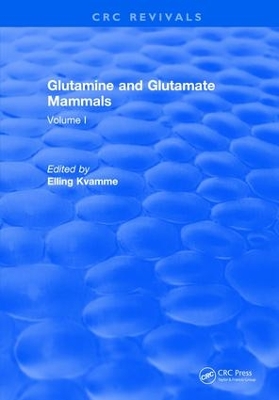 Glutamine and Glutamate Mammals book