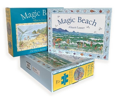 Magic Beach Book and Jigsaw Puzzle book