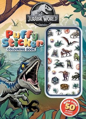 Jurassic World: Puffy Sticker Colouring Book (Universal) book
