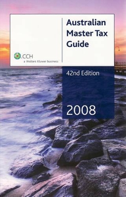 Australian Master Tax Guide 2008 book
