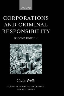 Corporations and Criminal Responsibility book