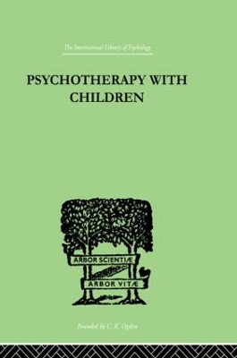 Psychotherapy with Children by Frederick H. Allen