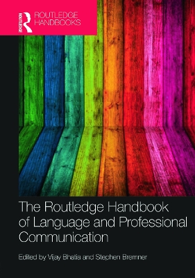 Routledge Handbook of Language and Professional Communication book