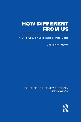 How Different From Us by Josephine Kamm