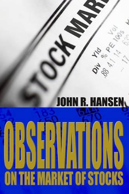 Observations on the Market of Stocks book