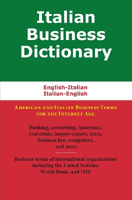 Italian Business Dictionary book