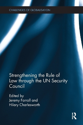 Strengthening the Rule of Law through the UN Security Council book