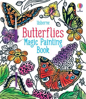 Butterflies Magic Painting Book book
