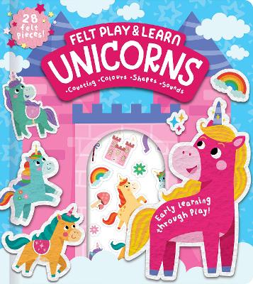 Felt Play & Learn Unicorns book