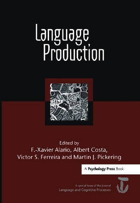 Language Production: First International Workshop on Language Production book