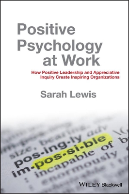 Positive Psychology at Work book