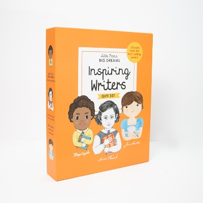 Little People, BIG DREAMS: Inspiring Writers: 3 books from the best-selling series! Maya Angelou - Anne Frank - Jane Austen by Maria Isabel Sanchez Vegara