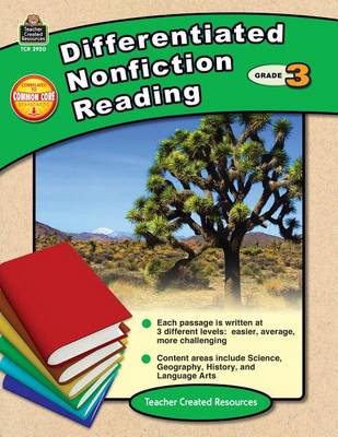Differentiated Nonfiction Reading Grade 3 book