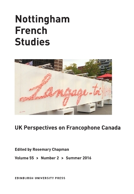 UK Perspectives on Francophone Canada book