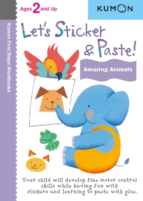Let's Sticker and Paste! Amazing Animals book