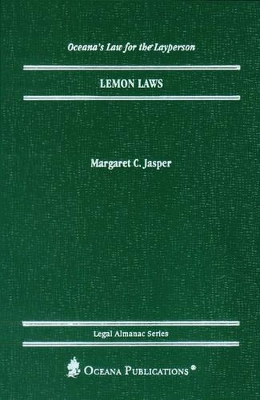 Lemon Laws book