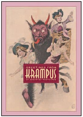 Greetings From Krampus: 24 Assorted Postcards book