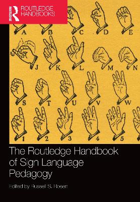 The Routledge Handbook of Sign Language Pedagogy book