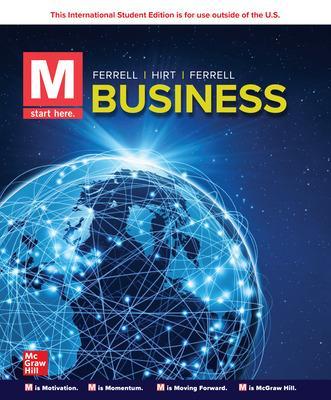 M: Business: 2024 Release ISE by O. C. Ferrell