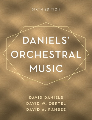 Daniels' Orchestral Music by David Daniels
