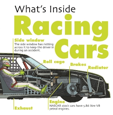 What's Inside?: Racing Cars book