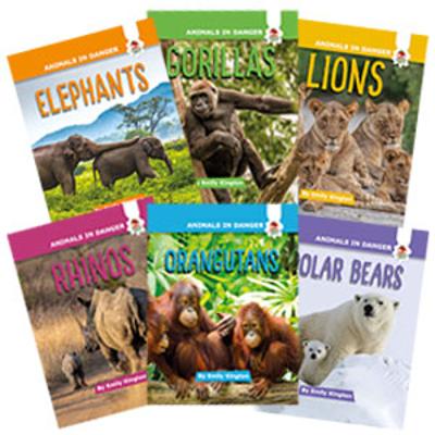 Animals In Danger - Set of 6 Books book