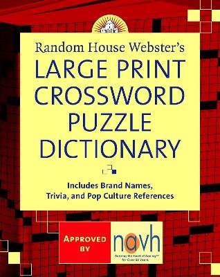 Random House Webster's Large Print Crossword Puzzle Dictionary book