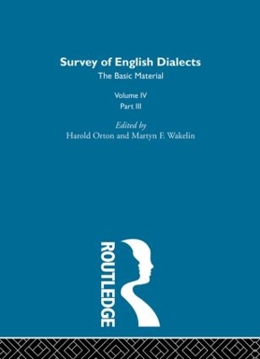 Survey Eng Dialects Vol4 Prt3 book